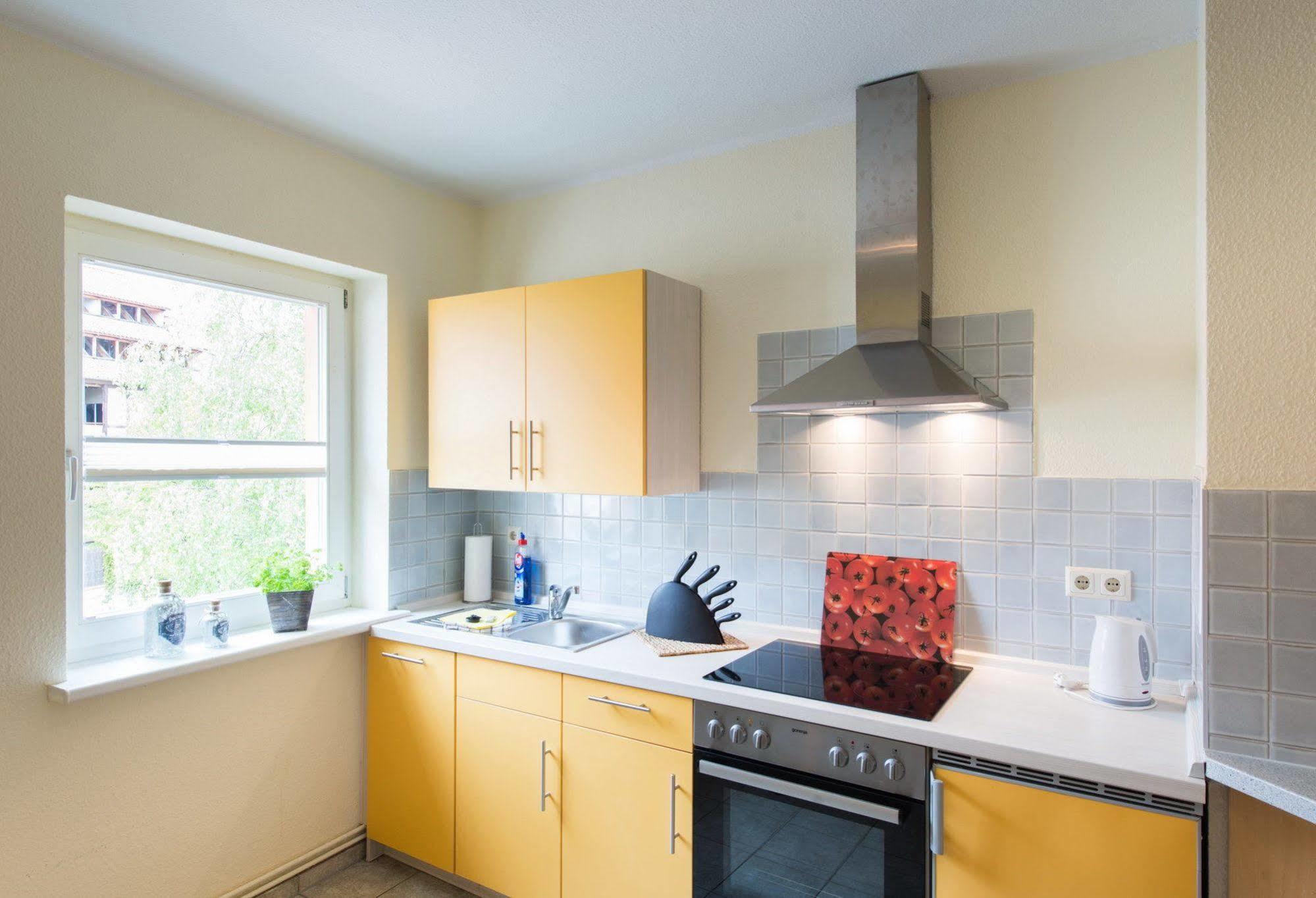 Apartmenthaus Im Stieg เควดลินบวร์ก ภายนอก รูปภาพ