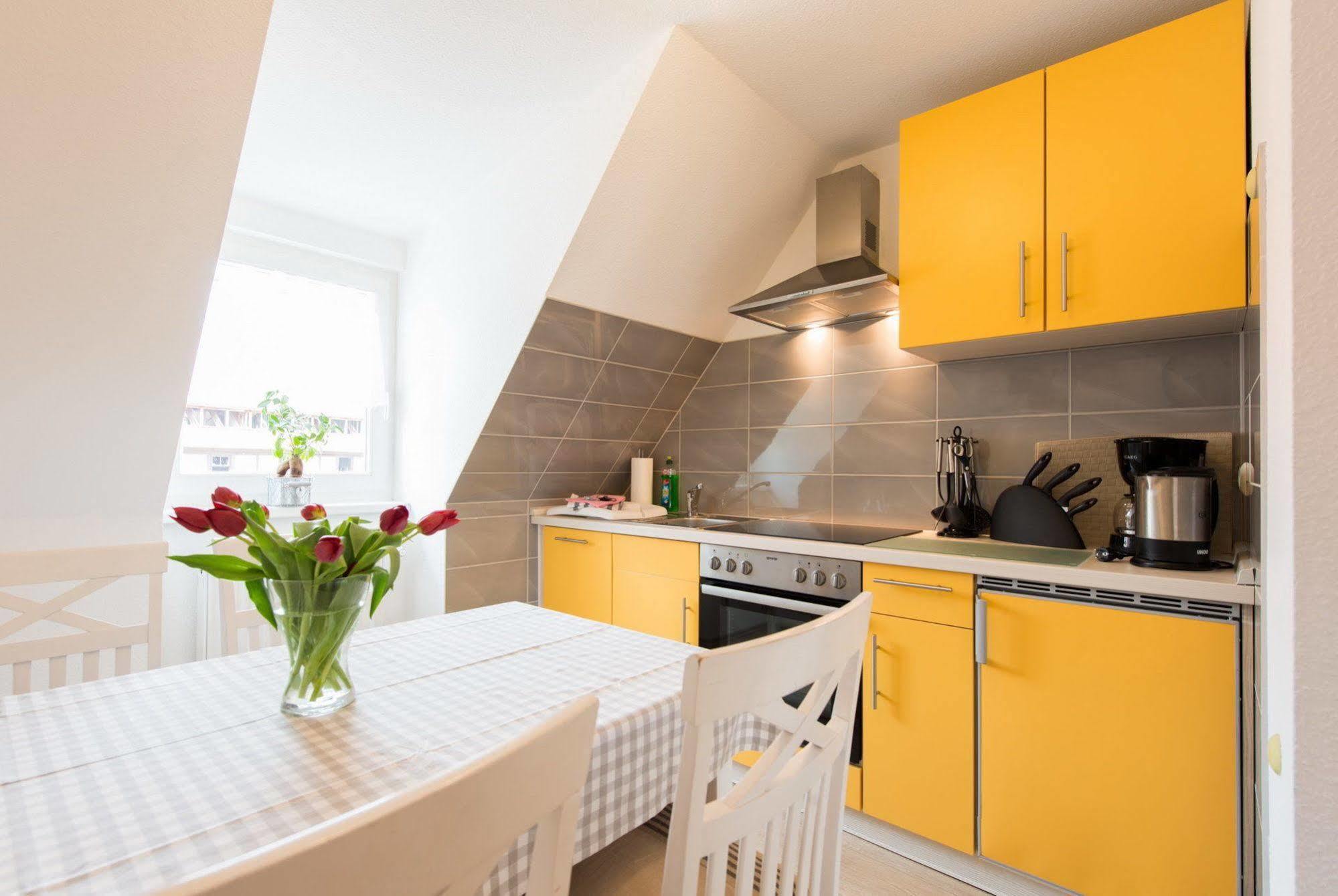 Apartmenthaus Im Stieg เควดลินบวร์ก ภายนอก รูปภาพ